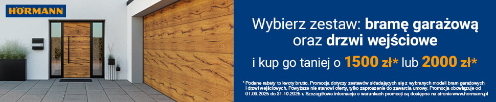 promocja bramy drzwi Hormann banner